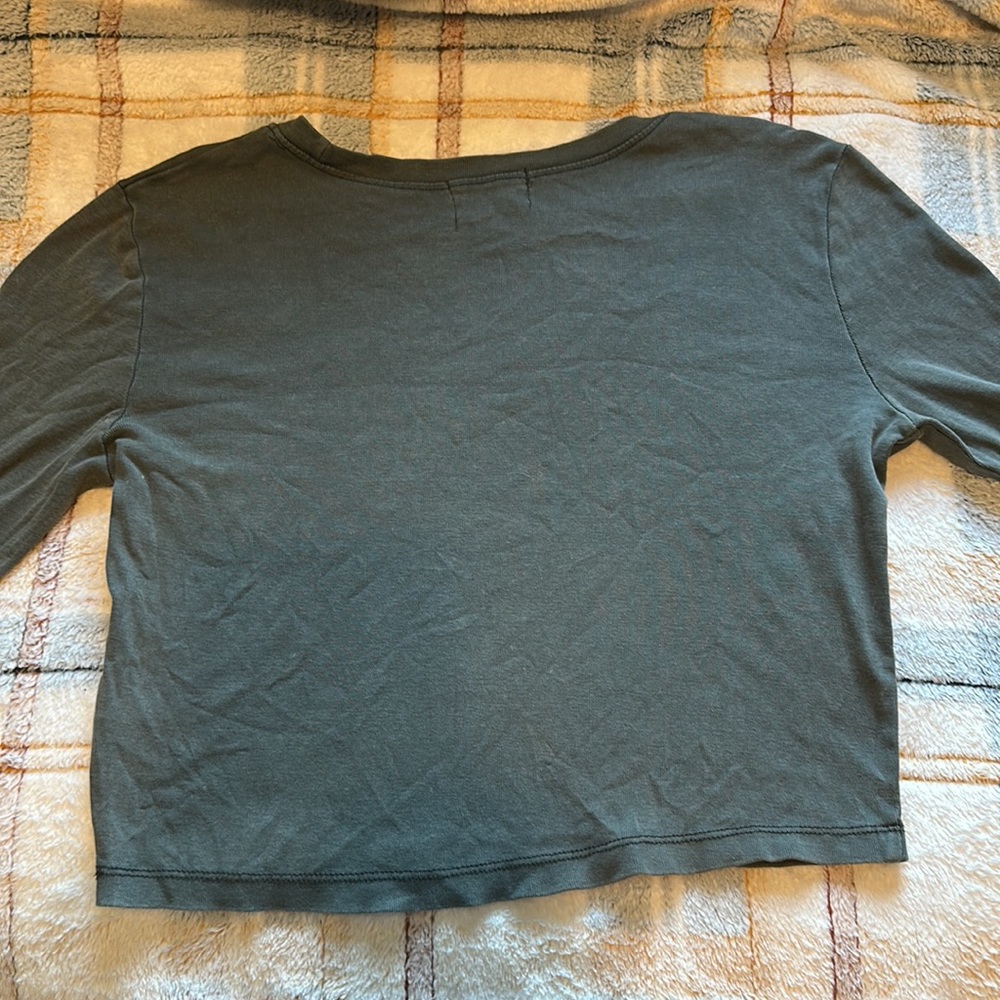 Grey Rose Rhinestone Top - Picture 5 of 5